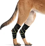 This pair dog leg braces are designed by our many upgrades to fit the dog's leg and provide stronger support for his injured leg. It can prevent licking wounds, relieve your dog's joint pain, and effectively protect and heal wounds.